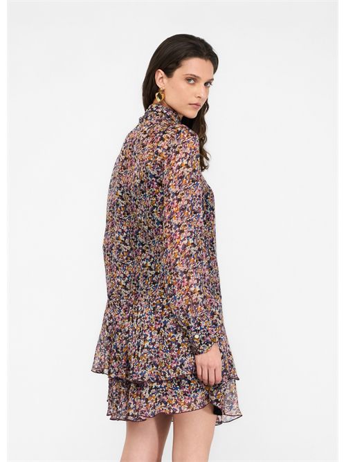 Abito a fiori in chiffon di seta LIU JO | MF5001T2559/M9993